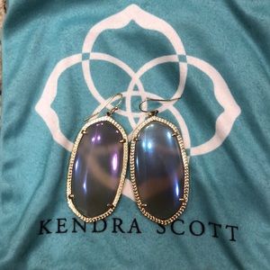 Grey/purple Kendra Scott’s
